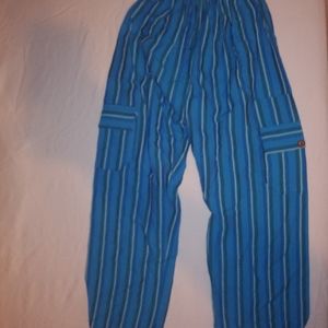 Blue Hippie Pants